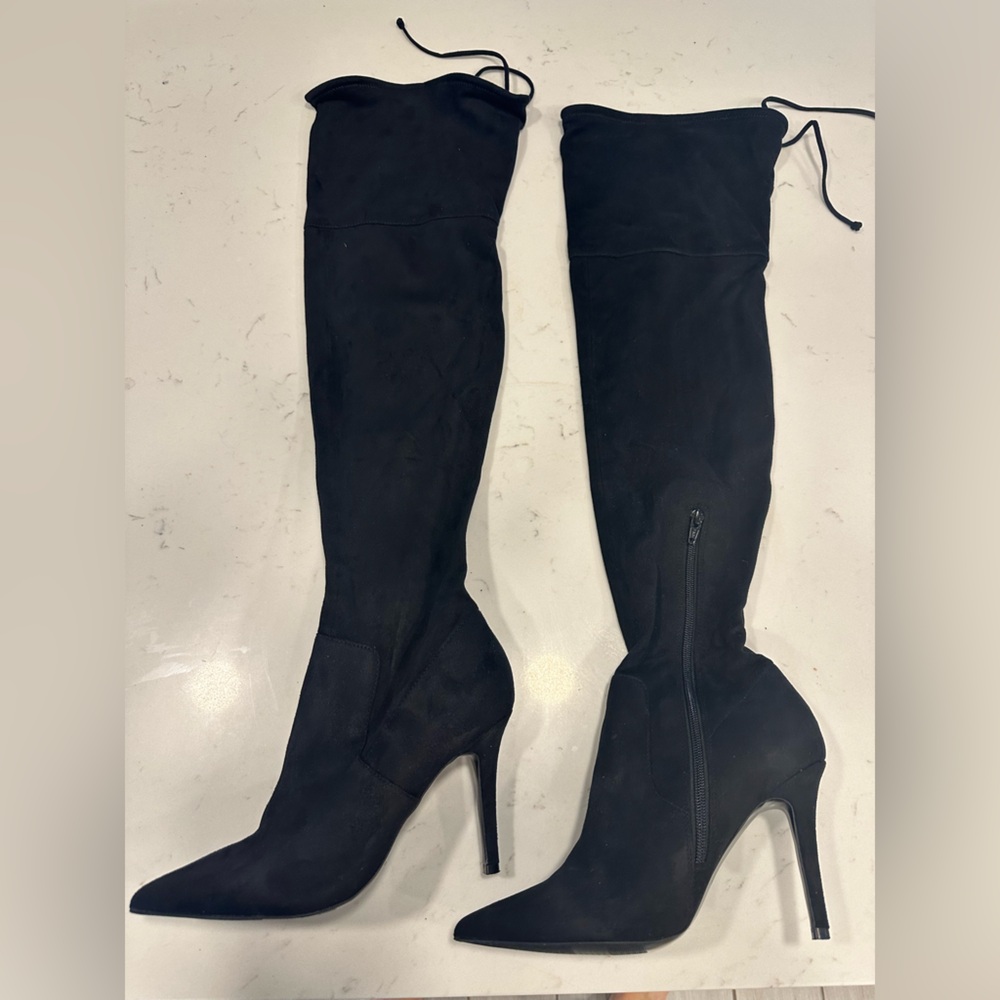 Women's thigh high stiletto boots